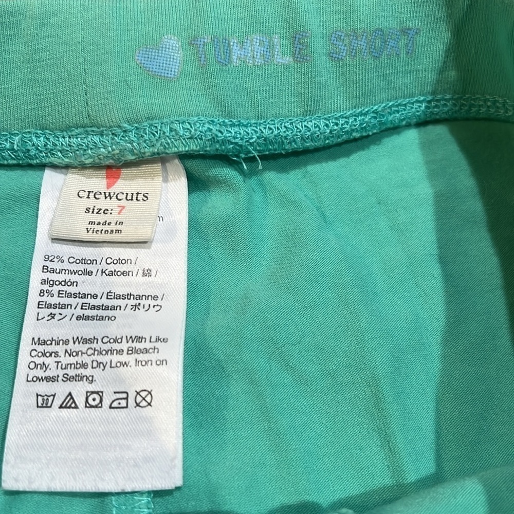 Girls’ Crewcuts Tumble Short. Size 7.​​​​​​​ - Picture 2 of 3